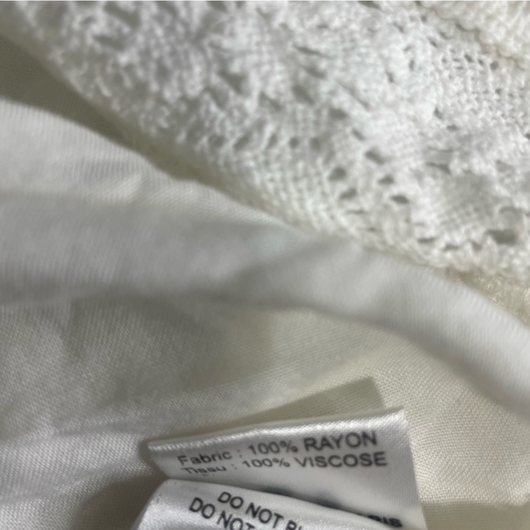 vintage miss june paris boho chic fringe off shoulder fringe top - Picture 4 of 14